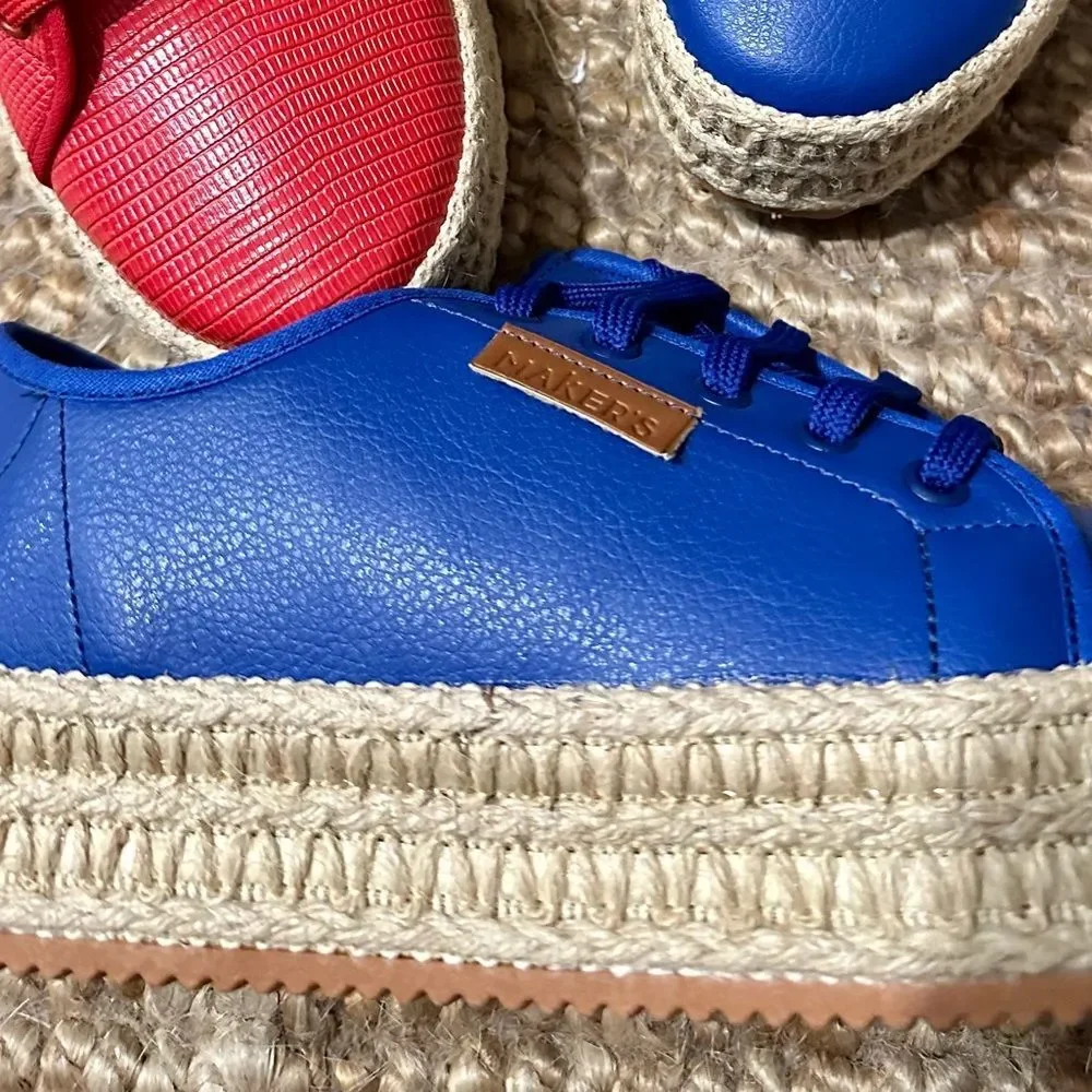 Blue Espadrilles Sneakers